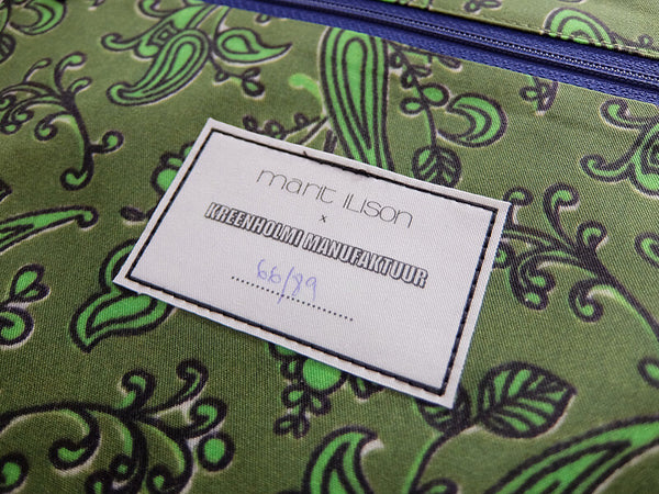 Unique collectible Marit Ilison 77 chintzes printed cotton tote bag