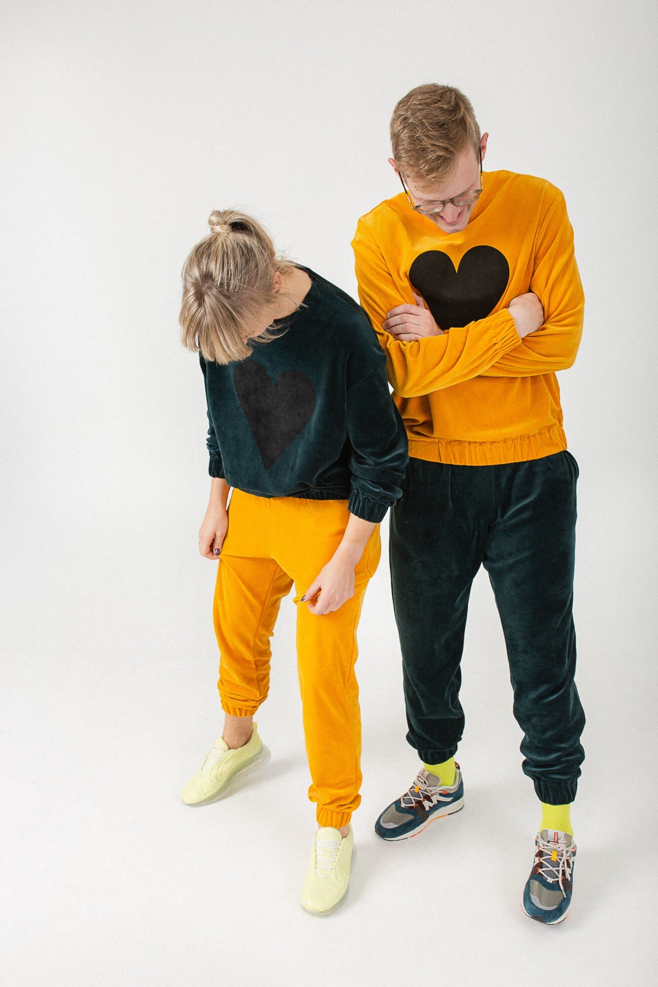 Black Heart Women's Track Pants