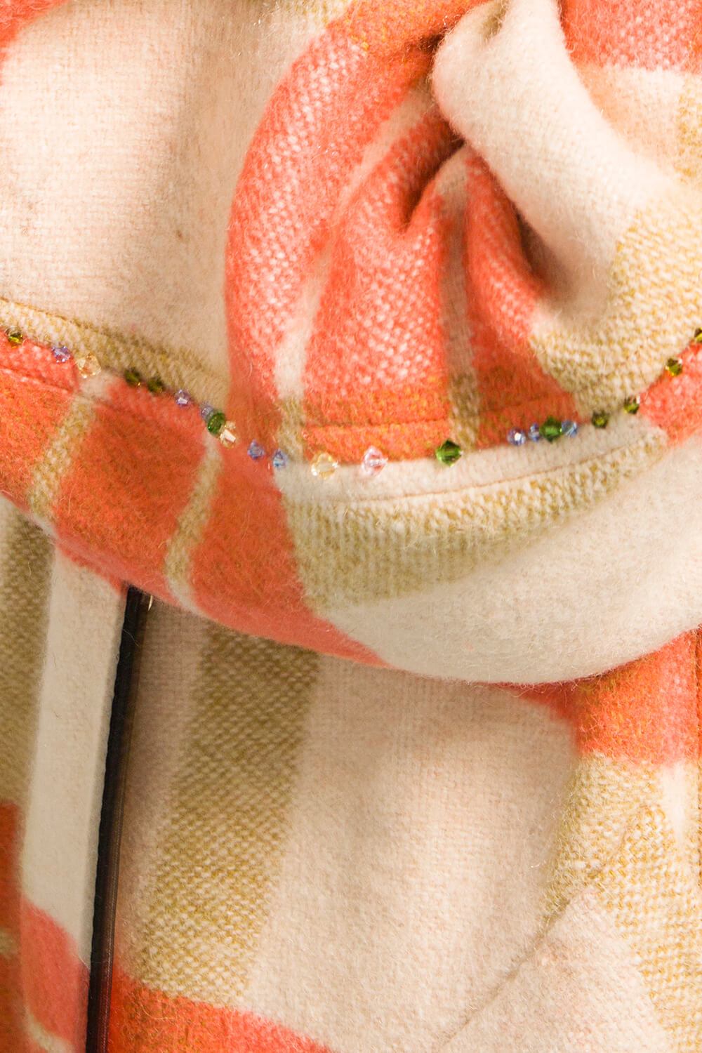 Longing For Sleep by Marit Ilison Upcycled Unique Wool Coat