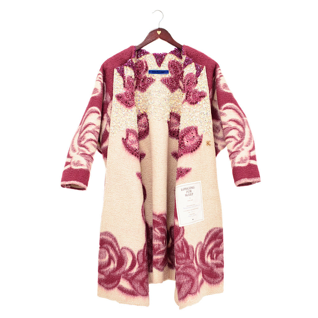 Marit Ilison Longing For Sleep Custom Wool Coat