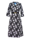 Vintage Chintz by Marit Ilison Fireworks Cotton Smock Dress Front