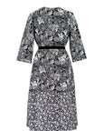 Multi Print Cotton Smock Dress Vintage Magnolia