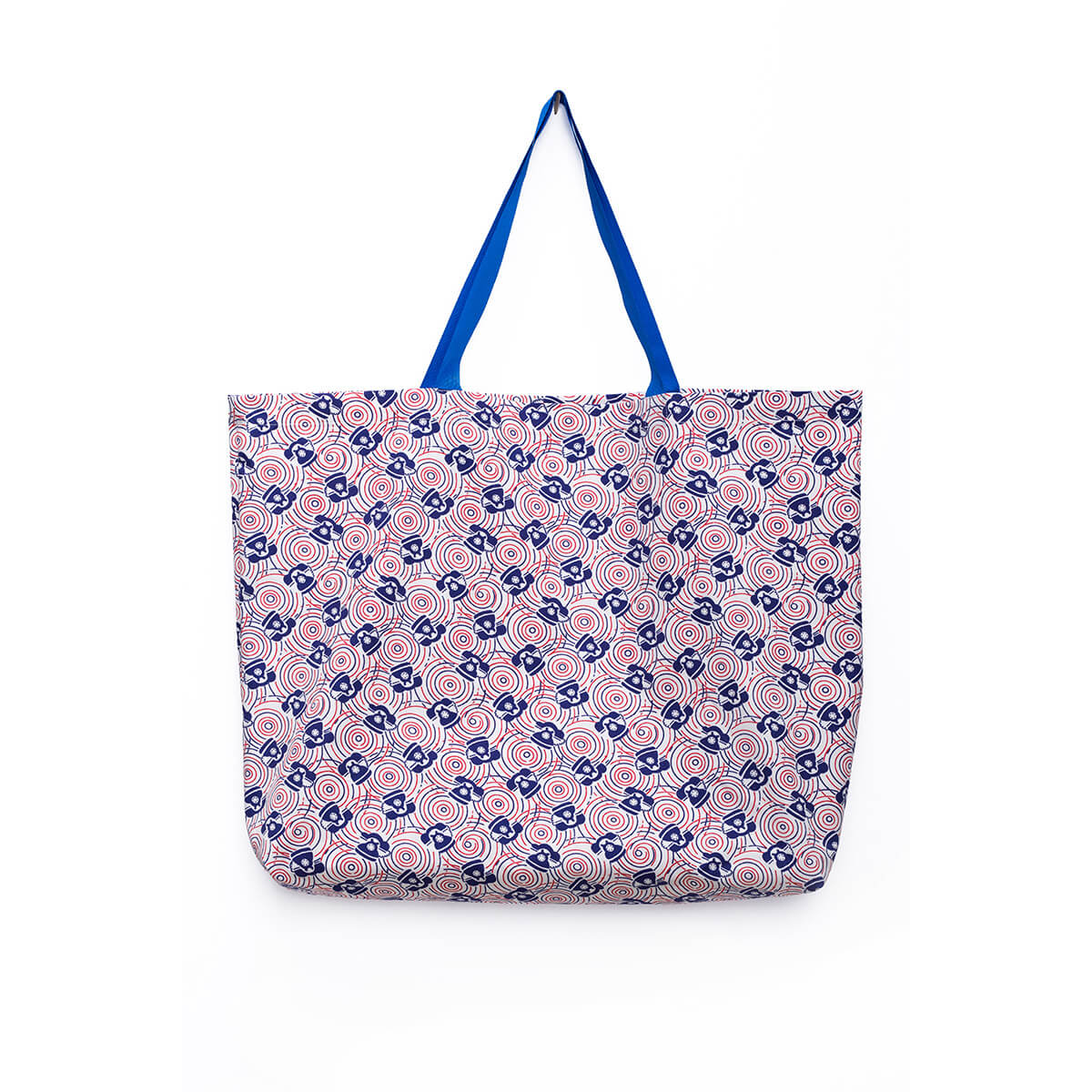 Unique collectible Marit Ilison 77 chintzes printed cotton tote bag