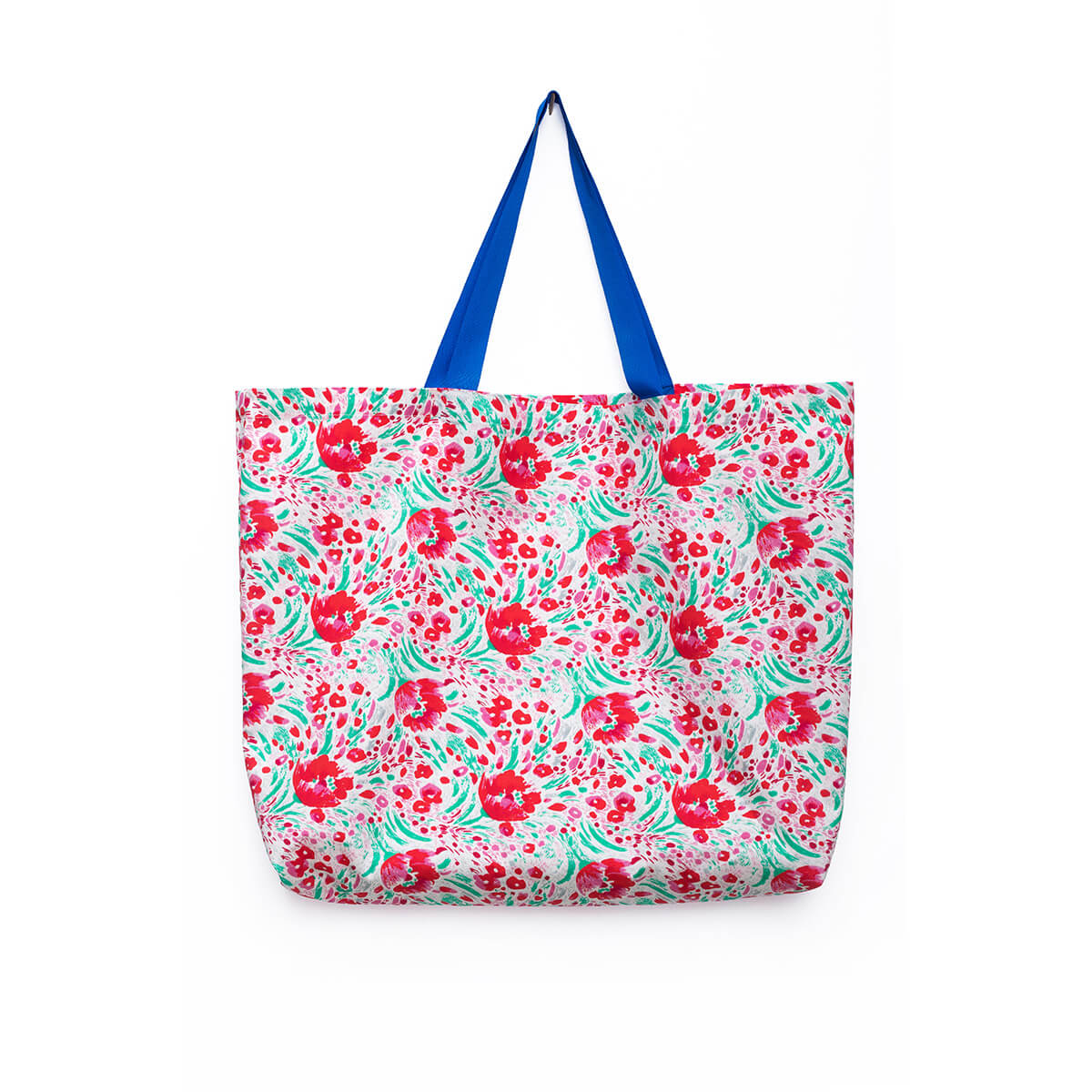 Unique collectible Marit Ilison 77 chintzes printed cotton tote bag