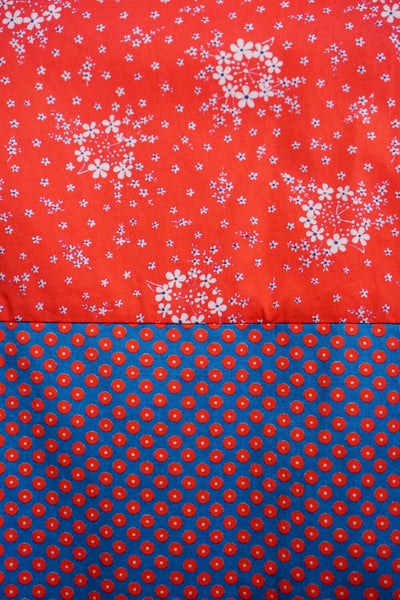 Multi Print Cotton Smock Dress Cowparsley Tiny Donuts